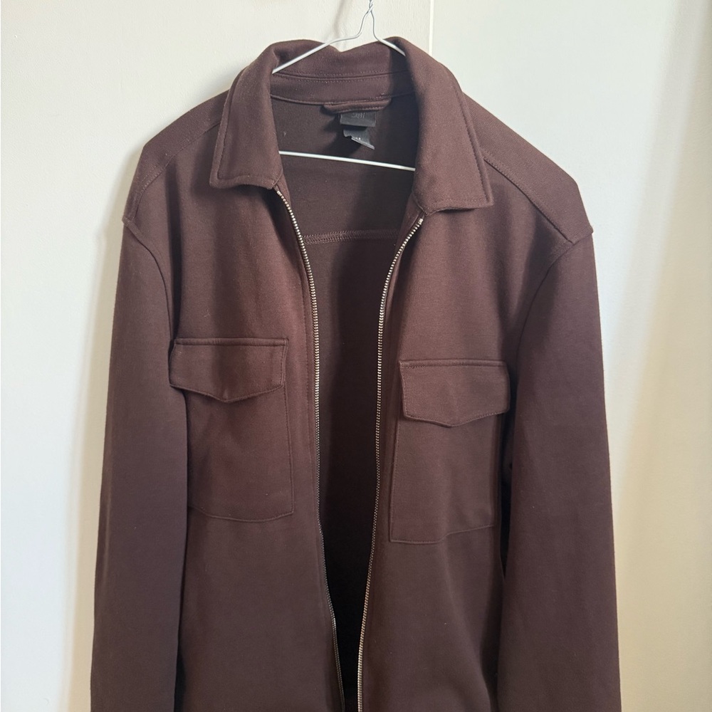 H&M Brown Zipper Jacket